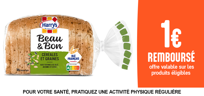 Promotion Harrys Beau et Bon