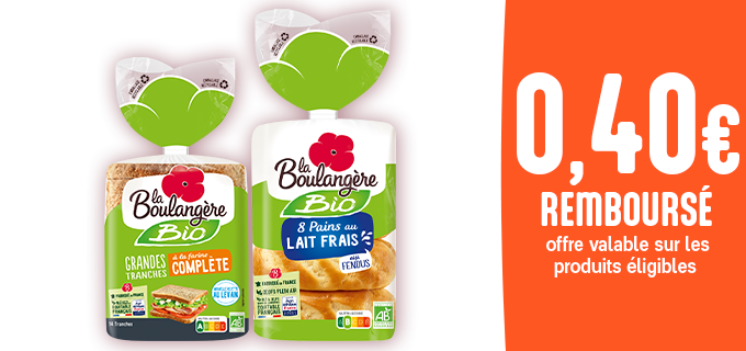 Promotion La Boulangère
