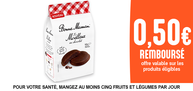 Promotion Pâtisserie Bonne Maman