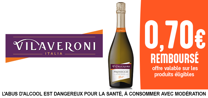 Promotion Vilaveroni Prosecco