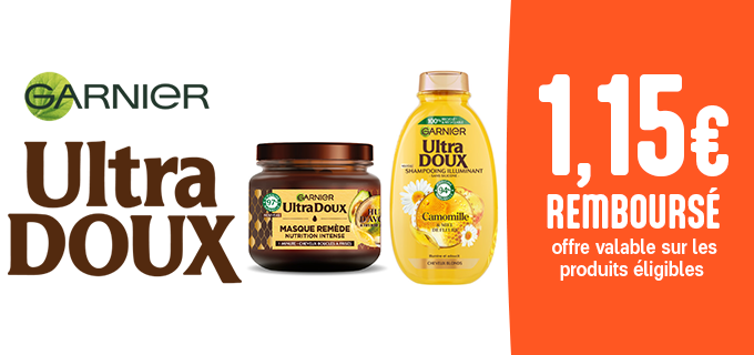 Promotion Garnier Ultra Doux