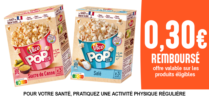 Promotion Passez en mode Pop !