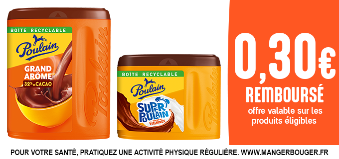 Promotion Poulain Poudres