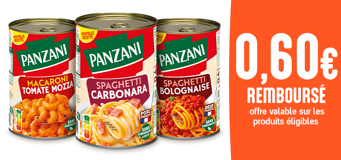 Promotion Savourez de délicieuses pâtes cuisinées !