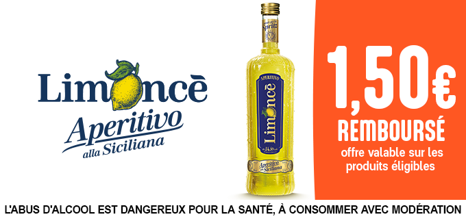 Promotion Limoncè Aperitivo alla Siciliana, Idéal en Spritz !