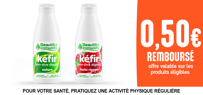 Promotion Notre kéfir, le bon goût du bien-être