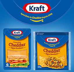 Promotion Kraft Spécialiste du cheddar depuis 1905