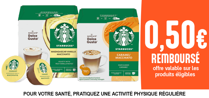 Promotion Starbucks® by NESCAFE® Dolce Gusto®