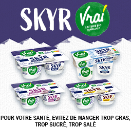 Promotion Découvrez les Skyrs VRAI : bio, onctueux et riches en protéines !