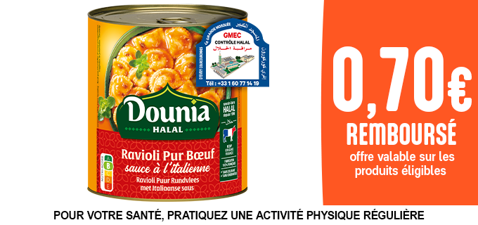 Promotion Dounia Halal