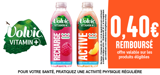 Promotion Volvic Vitamin+