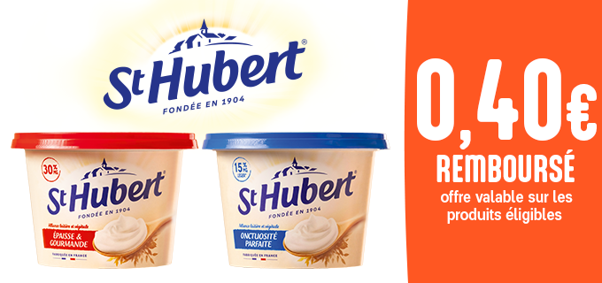 Promotion RÉDUCTION St Hubert Epaisse® 450g