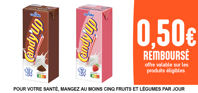 Promotion Bon de réduction Candy'Up 6x20cl