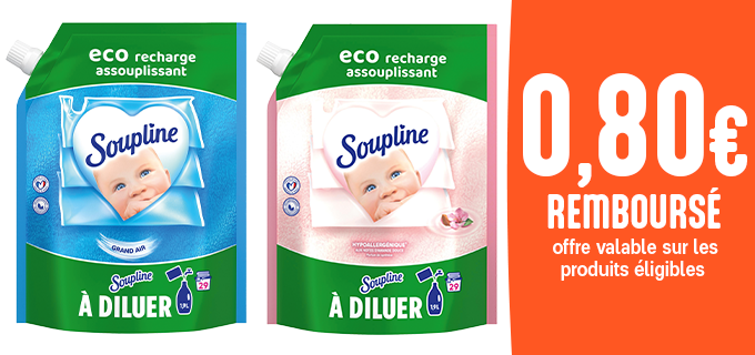 Promotion Soupline Éco-Recharges