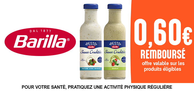 Promotion SAUCE CRUDITÉS