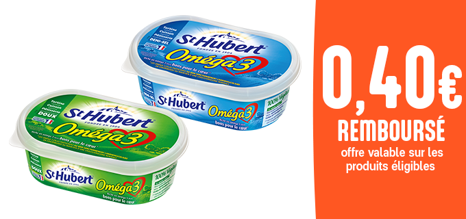Promotion St Hubert Oméga 3®