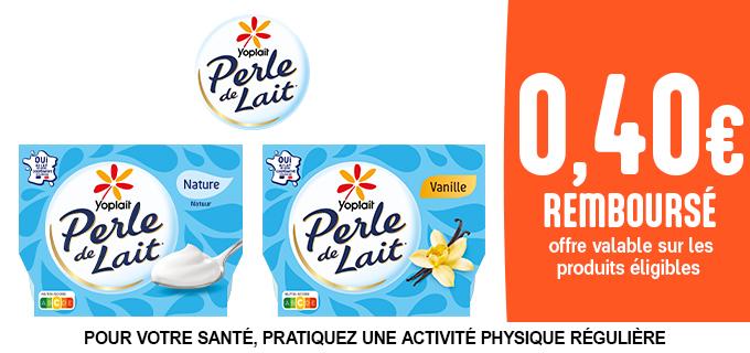 Promotion Perle de Lait