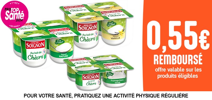 Promotion Yaourts Soignon
