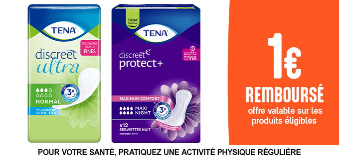 Promotion TENA Discreet