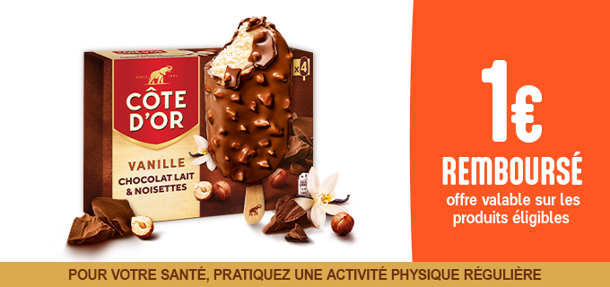 Promotion Glaces Côte d’Or