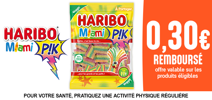 Promotion HARIBO P!K Miami 200g