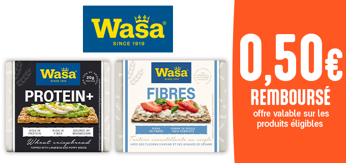 Promotion Wasa Protein+