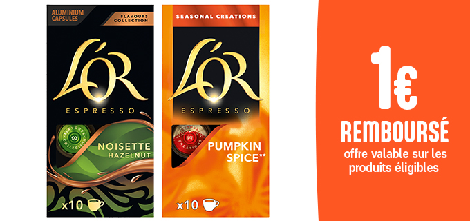 Promotion L'OR Espresso