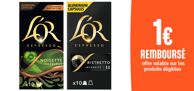 Promotion L'OR Espresso